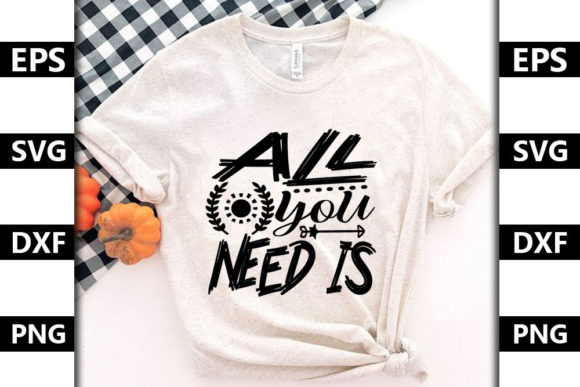 Cat Svg Design, All You Need Is
