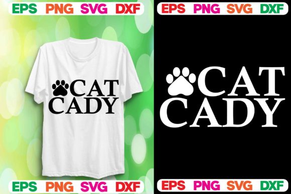 Cat SVG Design.Cat Cady