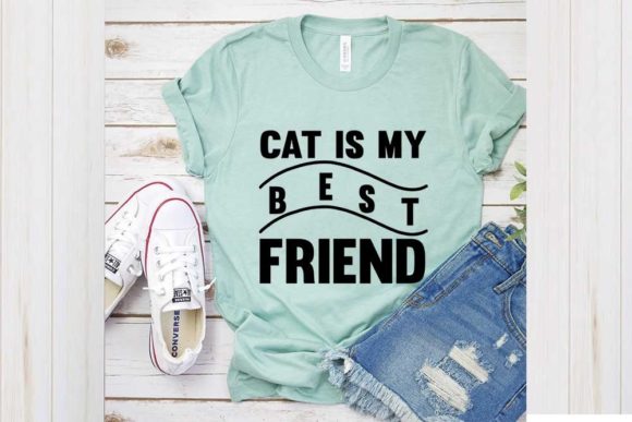 Cat Svg Design, Cat is My Best Friend