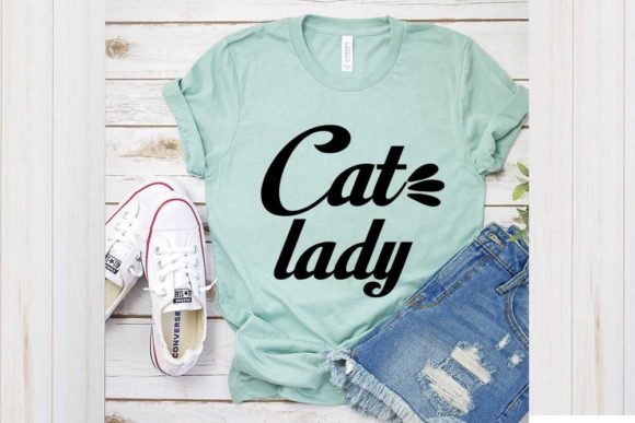 Cat Svg Design, Cat Lady