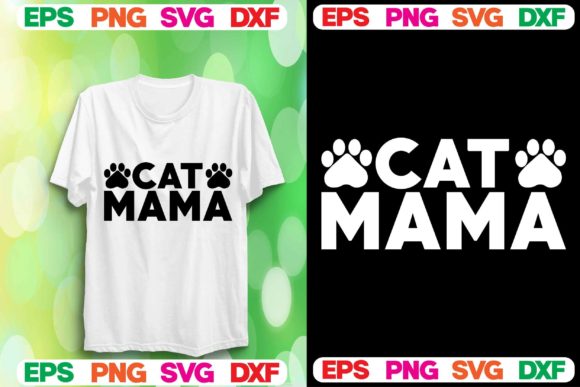 Cat SVG Design.Cat Mama