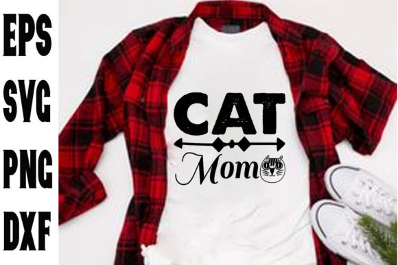 Cat Svg Design, Cat Mom