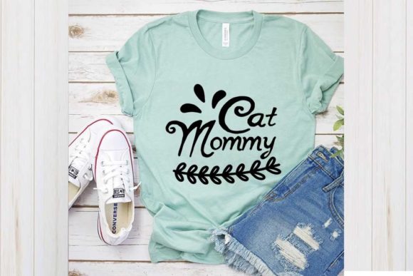 Cat Svg Design, Cat Mommy