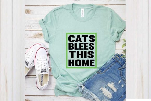 Cat Svg Design, Cats Blees This Home