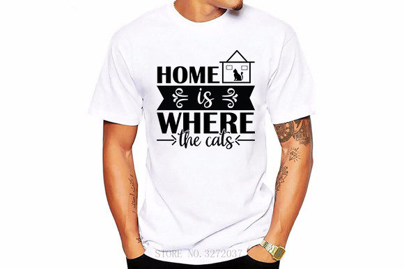 Cat Svg Design, Home is Where the Cats