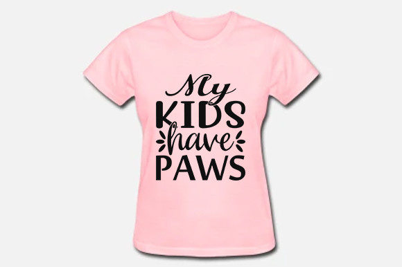 Cat Svg Design, My Kids Have Pows