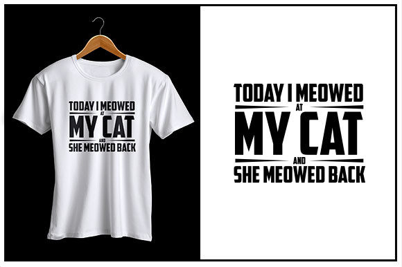 She Meowed Back