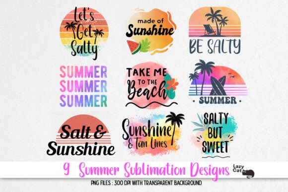 Summer Sublimation Designs Review